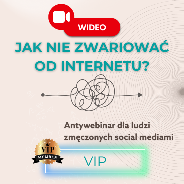 Jak nie zwariować od Internetu? - VIP - WIDEO